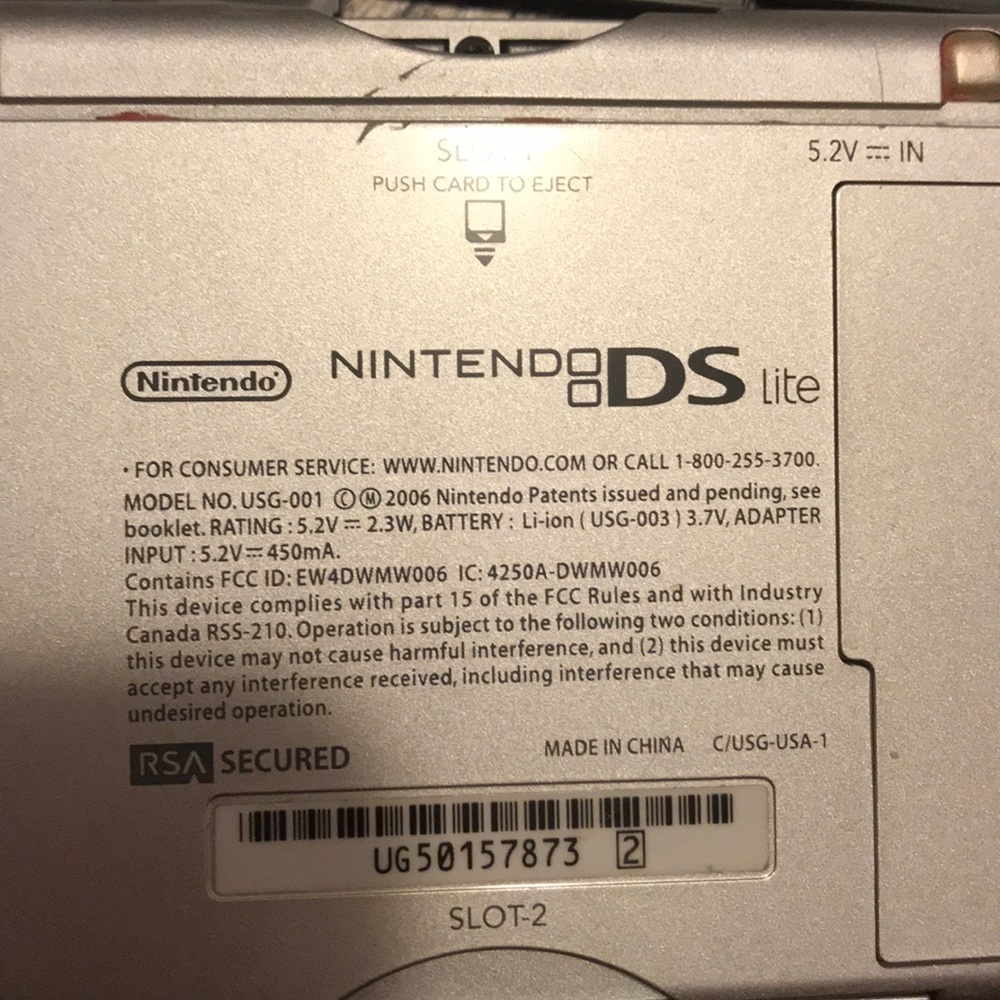 Nintendo DS lite - Picture 6 of 6
